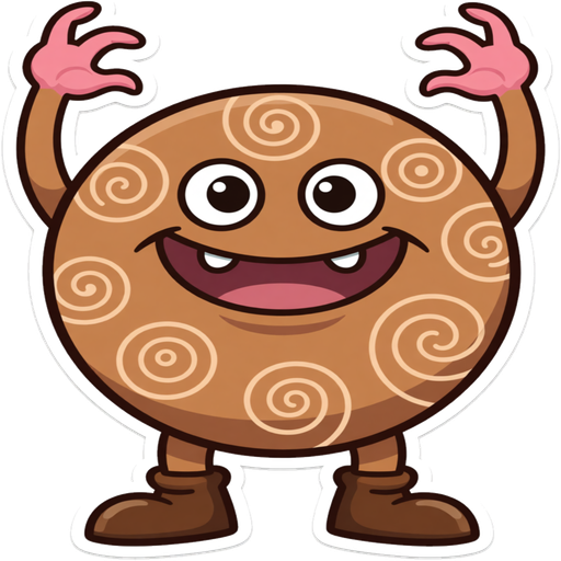 Scribble Monster game sprite